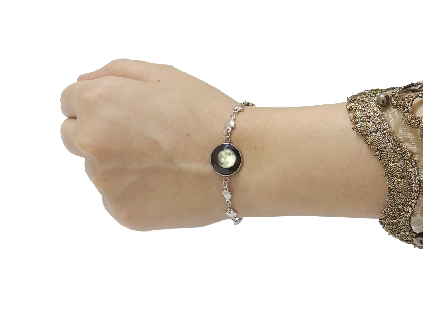 Birthmoon Chain Link Bracelet