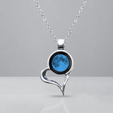 Heart-Link Necklace (Luna In Color)
