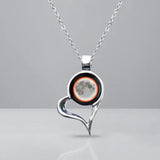 Heart-Link Necklace (Luna In Color)